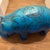 Egyptian Renaisance Style Ceramic Hippopotamus Sculpture Made in Italy For Sale - Image 9 of 10