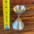1960s Vintage Mid-Century Modern Arthur Salm Swedish Stainless Steel & Teak Bell For Sale - Image 5 of 5
