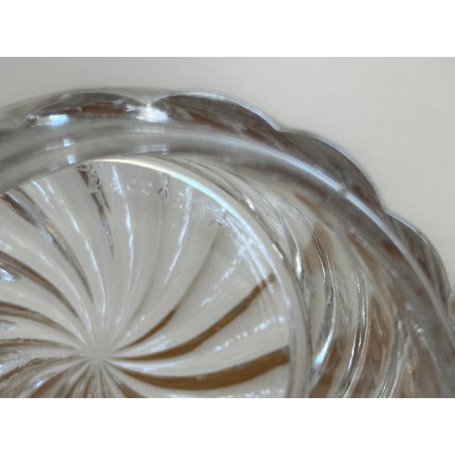 Crystal Topper Bottles with Bamboo Twist Pattern from Baccarat, France, 1910s, Set of 8 For Sale - Image 12 of 13