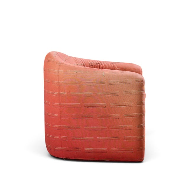Vladimir Kagan for Preview Mid Century Lounge Chairs - Pair For Sale - Image 11 of 12