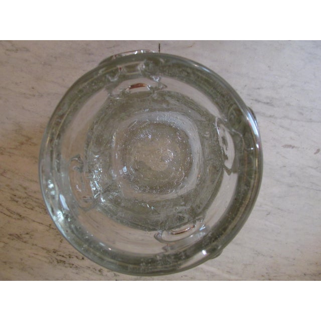1950s French Modernist Style Crystal Vase by Cristallerie Schneider For Sale In New York - Image 6 of 9