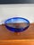 Signed Göran Wärff Kosta Boda Cobalt Blue & Ruby Art Glass Centerpiece Bowl For Sale - Image 11 of 12