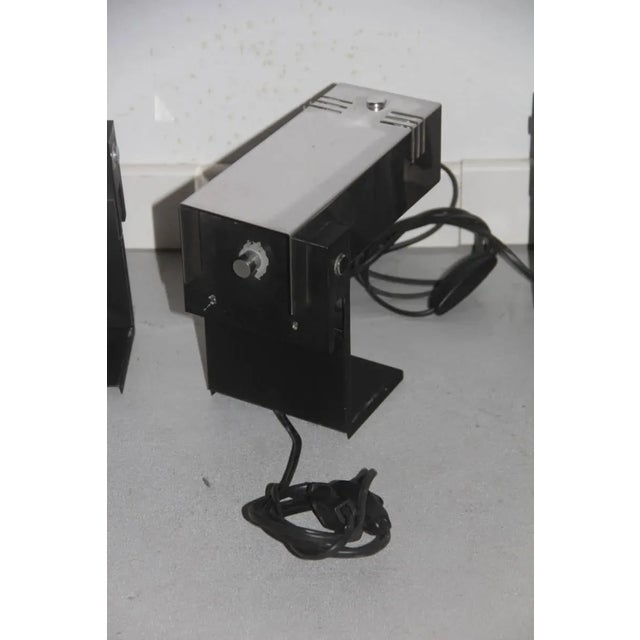 Minimalist Steel Table Lamp, 1970s For Sale - Image 6 of 11