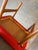 Red 1970s Meredew Danish Teak Vanity Desk With Mirror and Stool Mid-Century Modern Dressing Table For Sale - Image 8 of 15