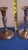 Pair of vintage silverplate candlesticks made by D.W. Haber & Son, New York and marked Waldorf Astoria on the underside....