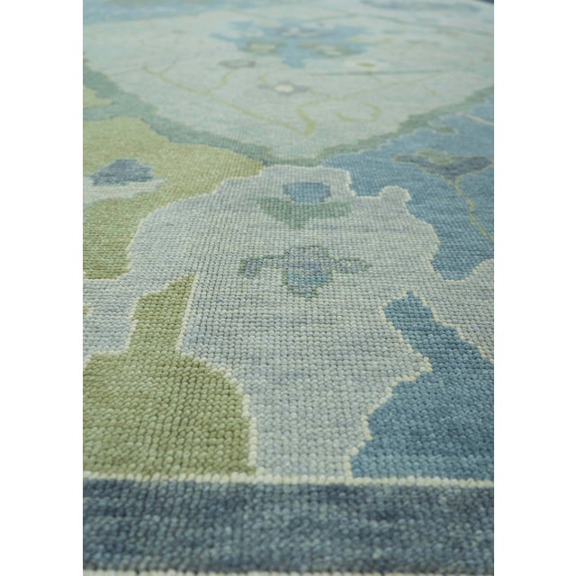 Turkish Oushak Rug 9'10" x 14'3" #19034 For Sale In Houston - Image 6 of 8