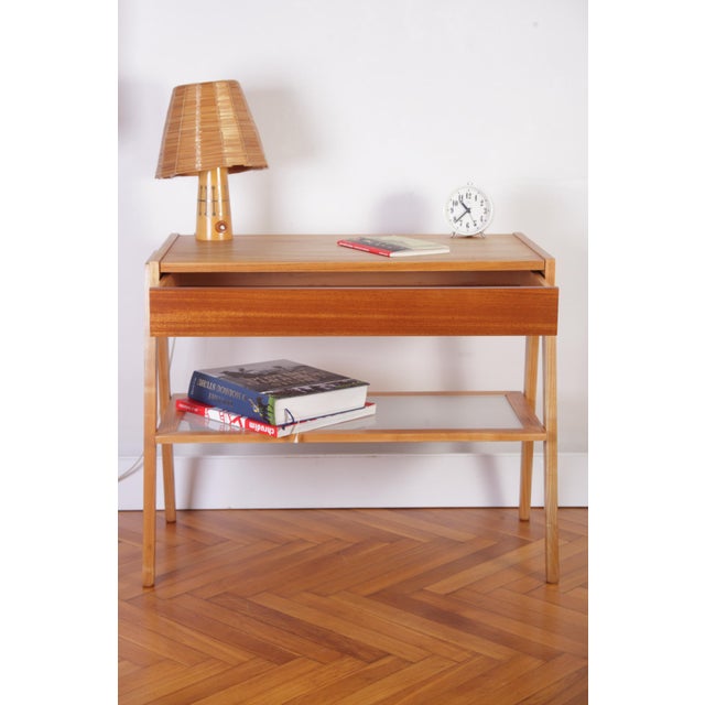 Mid-Century Modern Mid-Century Modern Nightstand from Drevotex Zamberk, Czechoslovakia, 1978 For Sale - Image 3 of 18