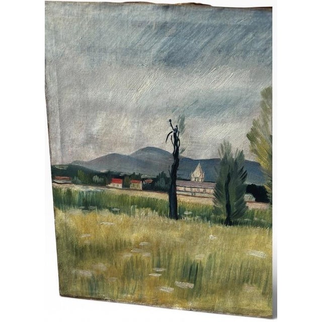 A very beautiful oil on canvas by René Chancrin (1911–1981), a work from the 20th century in the Modern Art style. The...