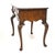Antique English Queen Anne Carved Mahogany & Satinwood Inlaid Low Boy 18th C For Sale - Image 10 of 18