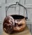 Victorian Polished Copper & Iron Cooking Pot For Sale - Image 4 of 14