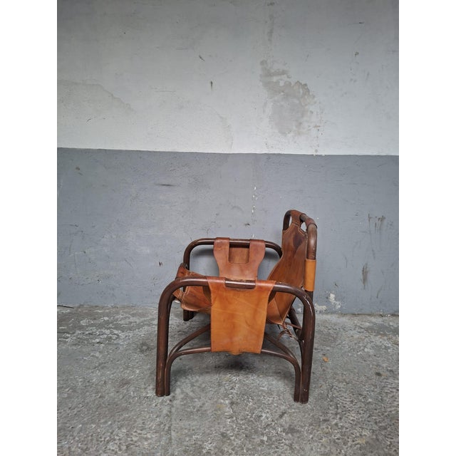 1970s Safari Armchair by Tito Agnoli, 1970s For Sale - Image 5 of 18