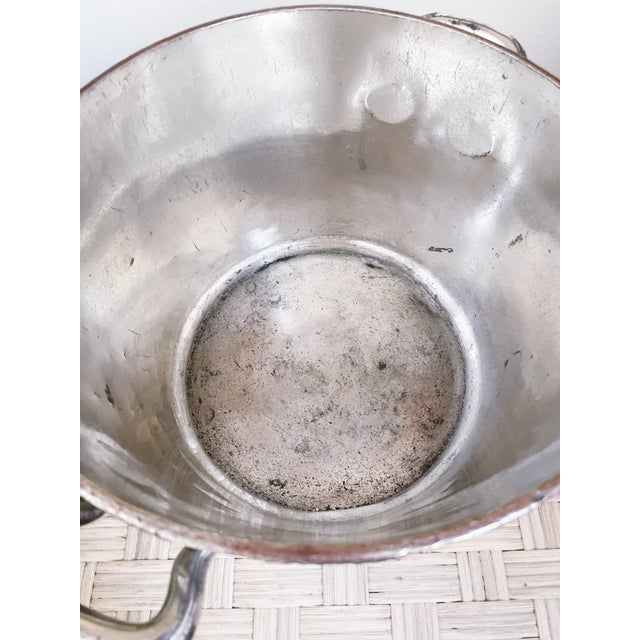 Metal 1930 Silver Plated Champagne Bucket From Hotel Pierre Nyc For Sale - Image 7 of 8