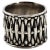 Silver Bronze Napkin Ring by Richard Lauret For Sale - Image 6 of 6