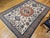 Vintage Persian Ardabil Rug, Hand-Knotted Wool, Geometric Pattern, Ivory & Brick, 8x11 For Sale - Image 15 of 16
