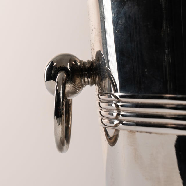 Mid 20th Century France Silver Ice Bucket For Sale - Image 12 of 15