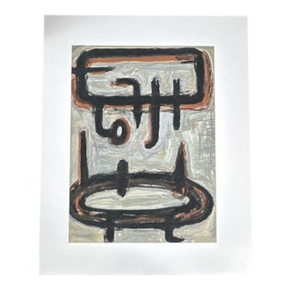 Rolph Scarlett, American/Canadian (1889 - 1984) Watercolor & Gouache "Abstract Composition" on Paper For Sale