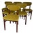 Vintage Dining Chairs, Denmark, 1960s, Set of 6 For Sale