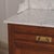 Early 20th Century Art Nouveau Washstand in Oak with Marble Top, 1900s For Sale - Image 5 of 12