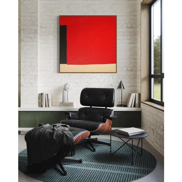 Bodasca, Red Square, 2026, Acrylic on Canvas For Sale - Image 4 of 10