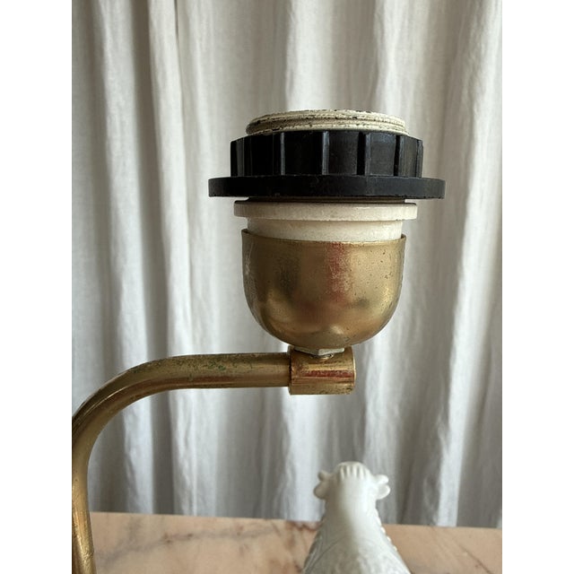 Vintage Ceramic Sheep Table Lamp, Italy, 1970s For Sale - Image 10 of 15