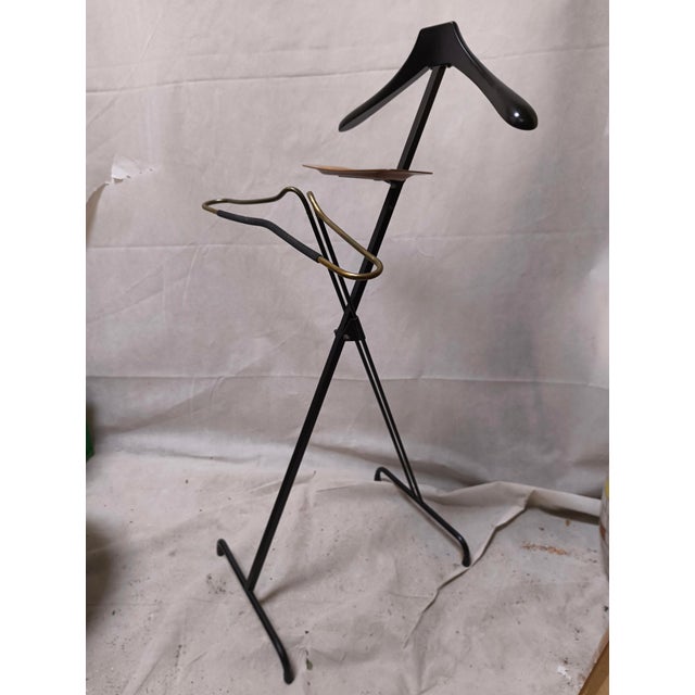 Metal Folding Clothes Rack by Ico Parisi, Italy, 1950s For Sale - Image 7 of 9
