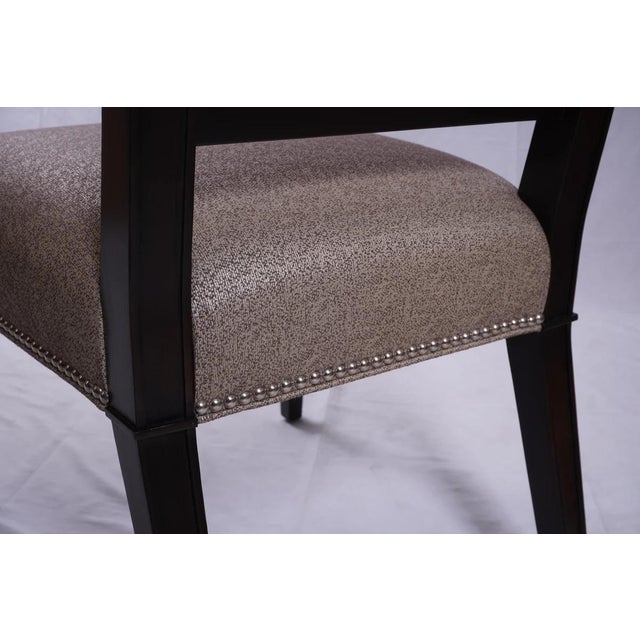 Mid-Century Modern Michael Weiss Leighton Dining Chairs by Vanguard Furniture, Set of 8 For Sale - Image 3 of 8