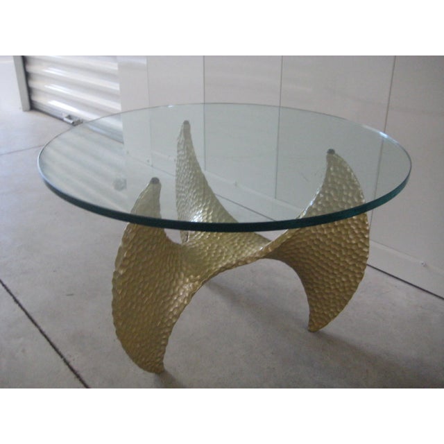Mid-Century Hesterberg Style Propeller Side Table For Sale - Image 10 of 10