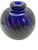 Blue Robert Eickholt Dichroic Art Glass Scent Bottle For Sale - Image 8 of 11