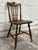 Late 19th Century Antique Rothschild’s Child Size Pub Style Farmhouse Side Chair For Sale - Image 5 of 10