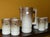 Ceramic Carafe with Glasses by Albino Reggiori for Ceramica Laveno, 1970s, Set of 7 For Sale - Image 10 of 10