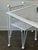Art you can live in. Extremely proud to showcase this striking, custom-made steel patio set handcrafted by incredibly...