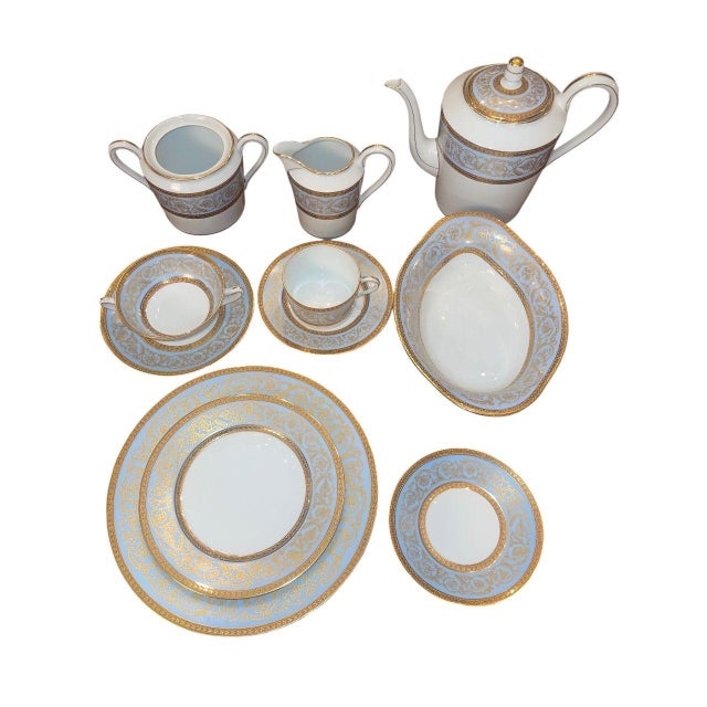 Early 20th Century Haviland Limoges France Porcelain Dinner Service for Twelve - 98pcs For Sale - Image 11 of 13