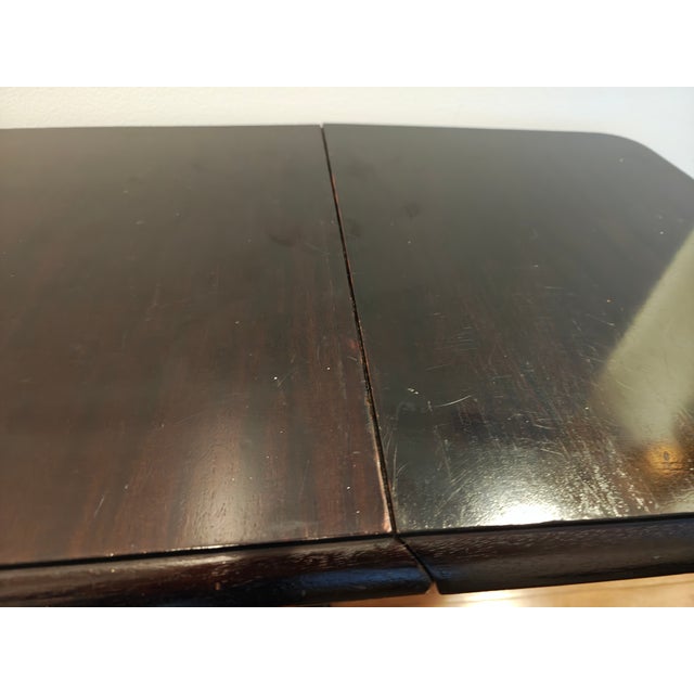 Thomas O'Brien Davis Mahogany Drop Leaf Side Tables - A Pair For Sale - Image 10 of 11