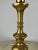Torch lamp with golden beech wood, Italy, 80s Found in a noble apartment. It is intact and functioning. Small signs of the...