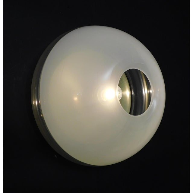 Plastic 20th Century Italian Plexiglass Flush Mount by iGuzzini For Sale - Image 7 of 12