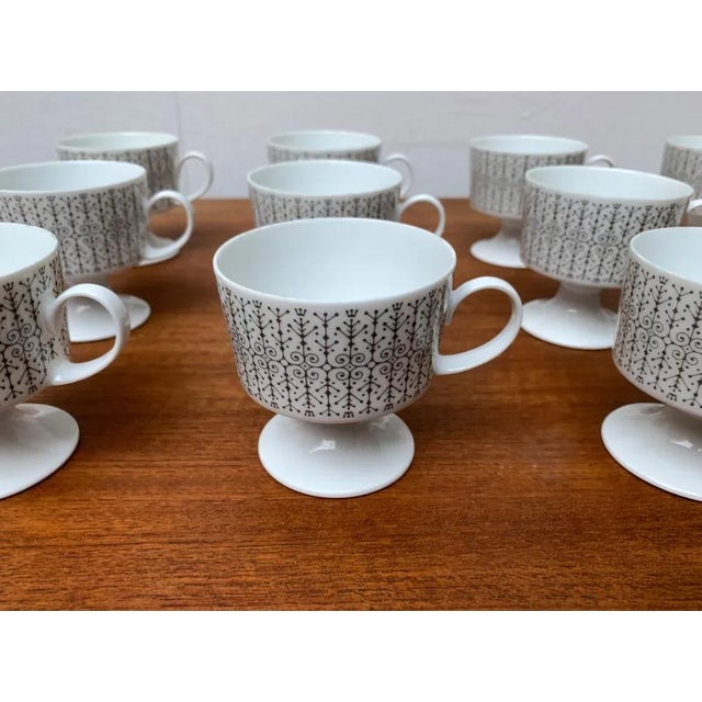 Rosenthal Vintage German Composition Secunda Grau Coffee Service by Tapio Wirkkala for Rosenthal, Set of 28 For Sale - Image 4 of 18