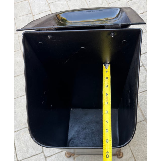 19th Century Antique Victorian Coal Scuttle Fireplace Box For Sale - Image 5 of 11