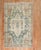 Early 20th Century Zabihi Collection Worn Green Persian Scatter Size Rug - 3'3" x 4'10" For Sale - Image 4 of 8