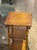 Vintage Italian Bamboo and Oak Side Table For Sale In Dallas - Image 6 of 7