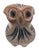 Offered is a hand-painted and burnished glaze vintage late 1950s, or early 1960s owl figurine made in Tonalá, Jalisco,...