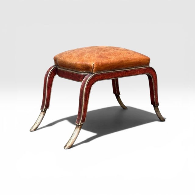 Art Deco Dessin Fournir Gondola Sabreleg Bench For Sale - Image 3 of 8