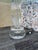 Plastic Stacked Lucite Blocks Spiral Floor Lamp in the Karl Springer. Style. Circa 1970s For Sale - Image 7 of 13