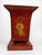 Chinoiserie Pair of Large Italian Chinoiserie Decorated Red Tole Neoclassical Planters For Sale - Image 3 of 10