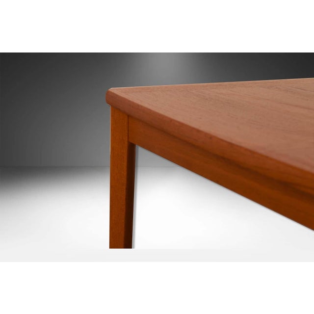 Wood 1970s Mid-Century Danish Teak Coffee Table For Sale - Image 7 of 11