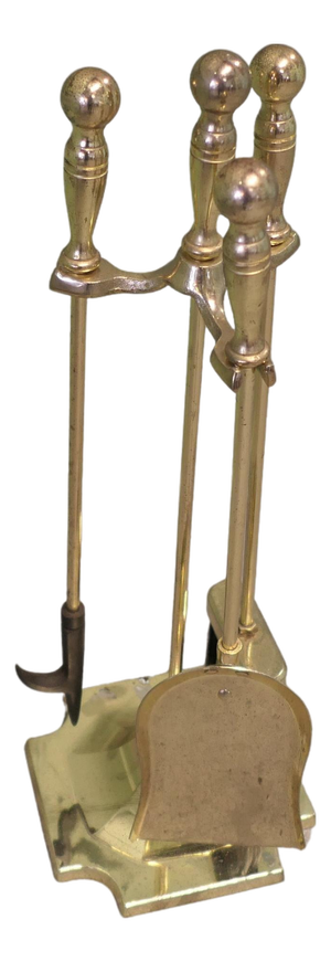 Brass Fireside Companions, 1970, Set of 4