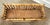 Tortoise Rattan Burnt Bamboo Wall or Tabletop Shelf For Sale In Miami - Image 6 of 12