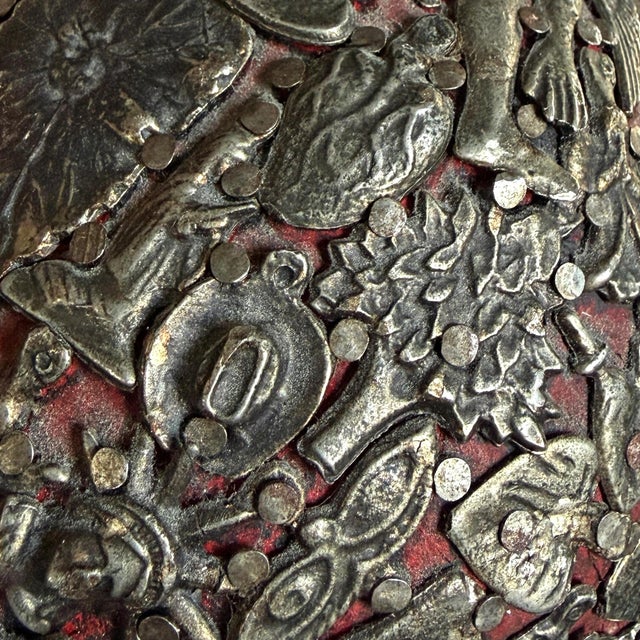 20th Century Mexican Ex-Voto Reliquary For Sale - Image 11 of 13