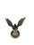 Mid 20th Century Mid M-Century Pair of Solid Brass American Eagle Desk Accessories For Sale - Image 5 of 7