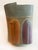 Abstract Huge Vintage Abstract Studio Pottery Planter Glazed in Muted Tones For Sale - Image 3 of 7