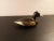 1980s Vintage Carved Brass Duck Figurine For Sale - Image 5 of 7